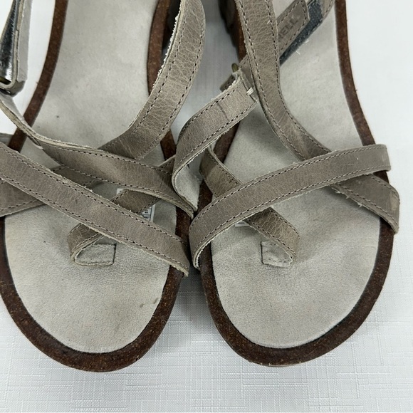 Merrell Women’s size 11 Revalli Aura Gray Wedge Sandals - Picture 3 of 15